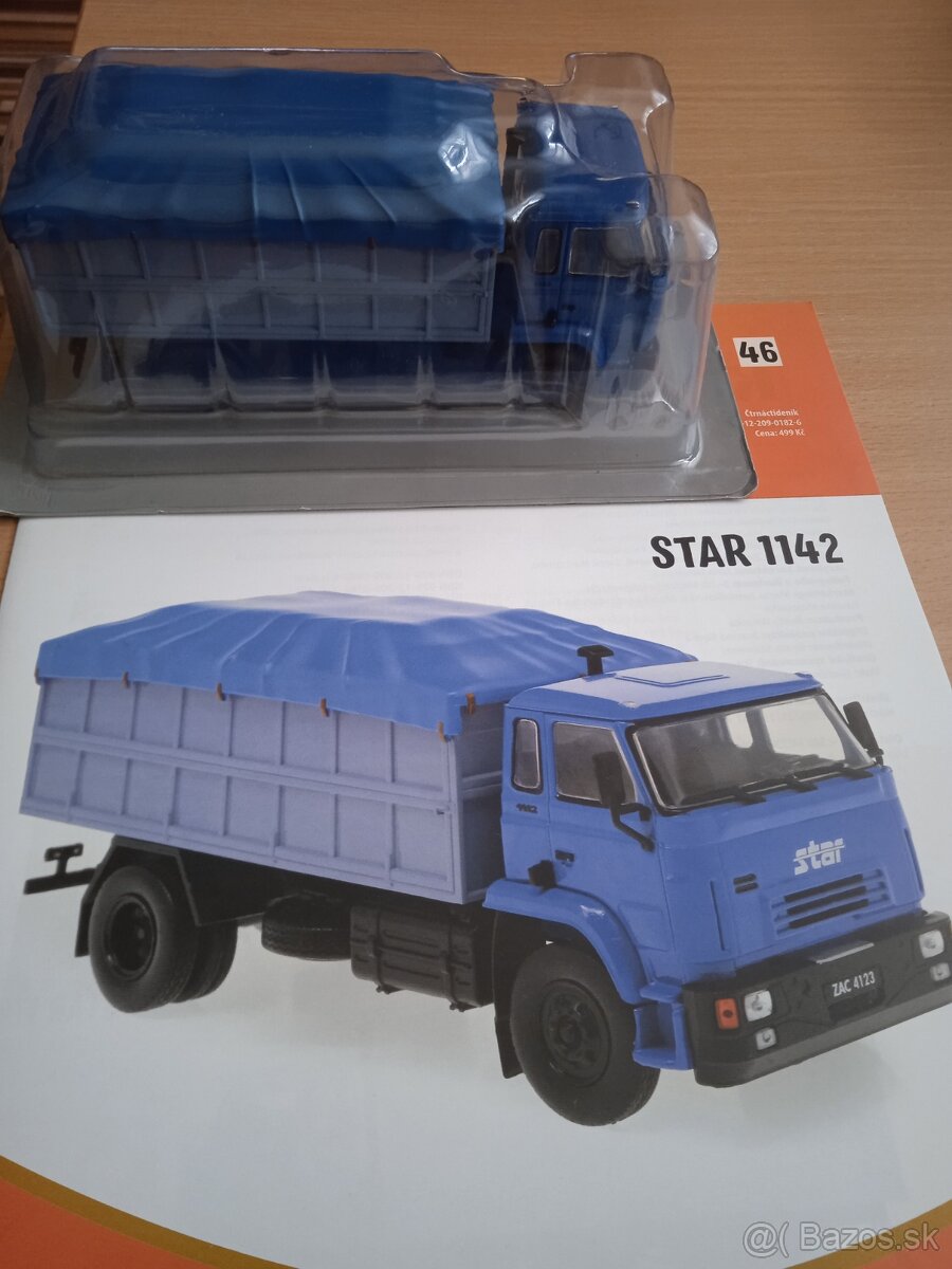 Kultovní náklaďáky minulé éry Star 1142 1:43