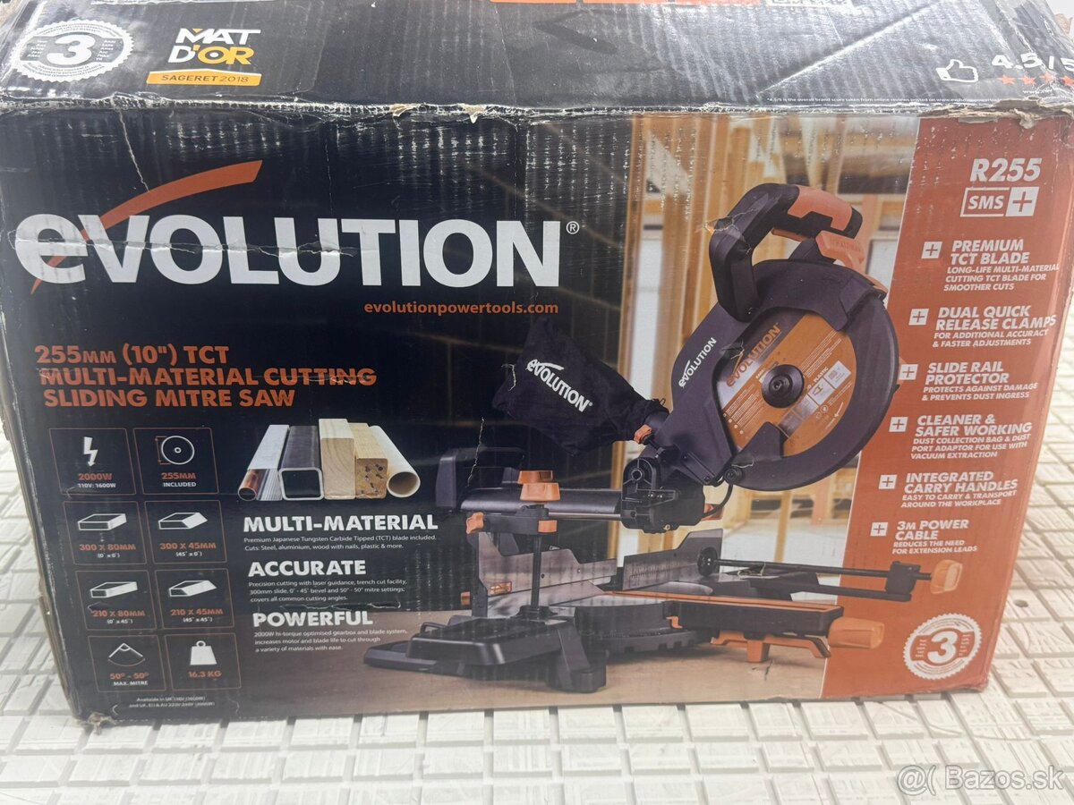Pokosová píla Evolution R255 SMS+