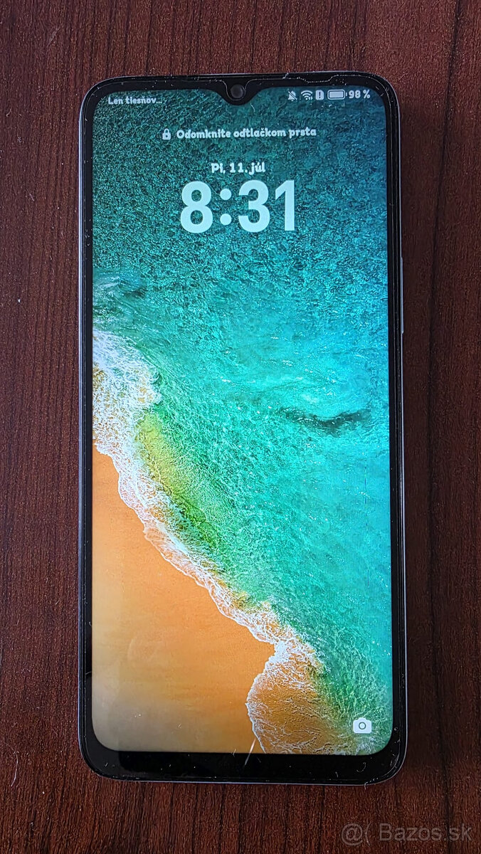 Honor X6a Cyan Lake – 128 GB, výborný stav, záruka