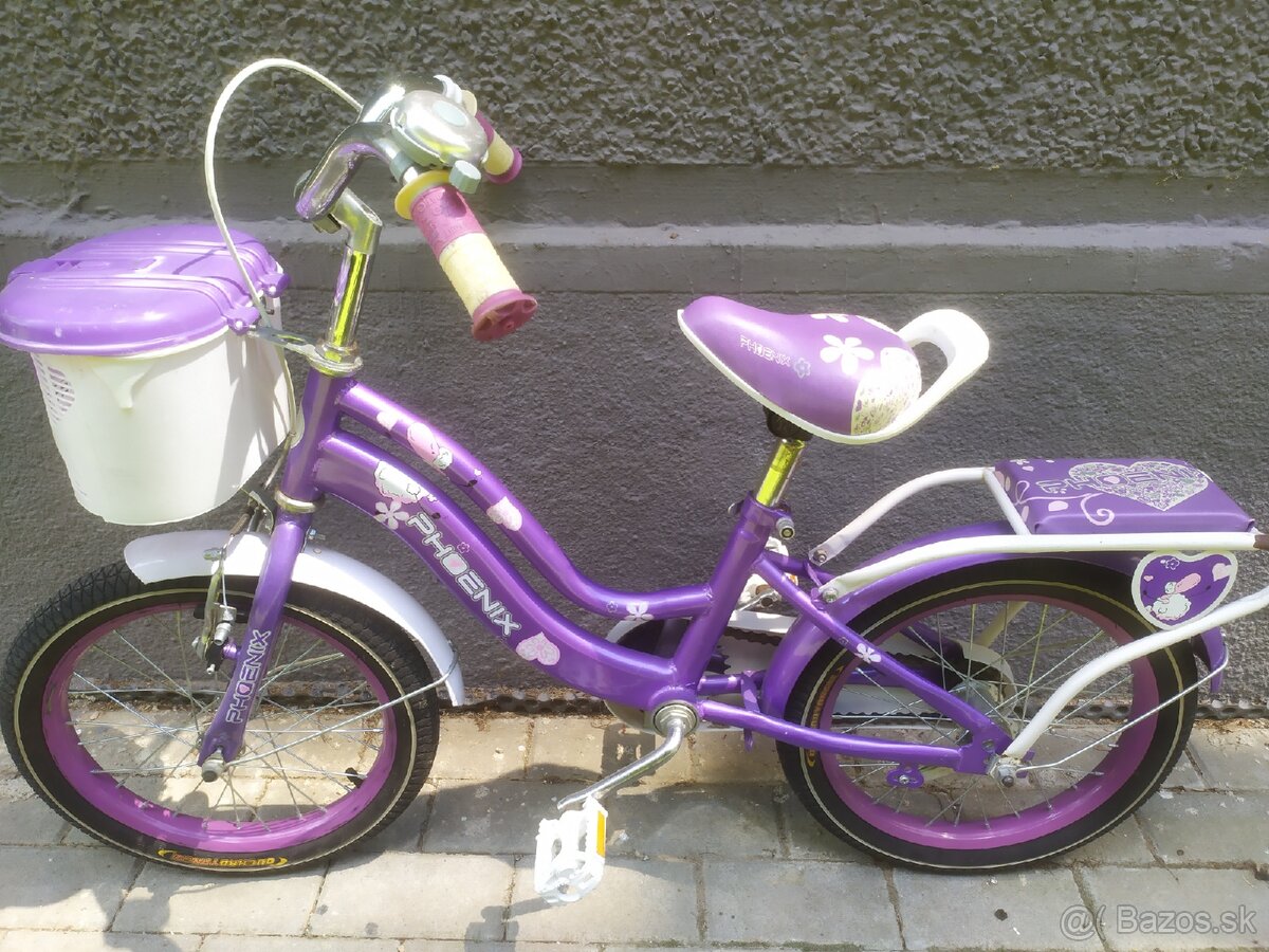 Dievčenský bicykel 16"