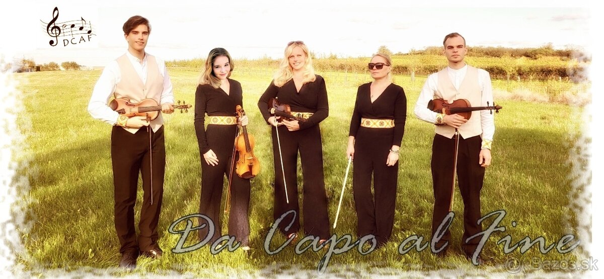 hudba  svadby  akcie  plesy oslavy - Da Capo al Fine