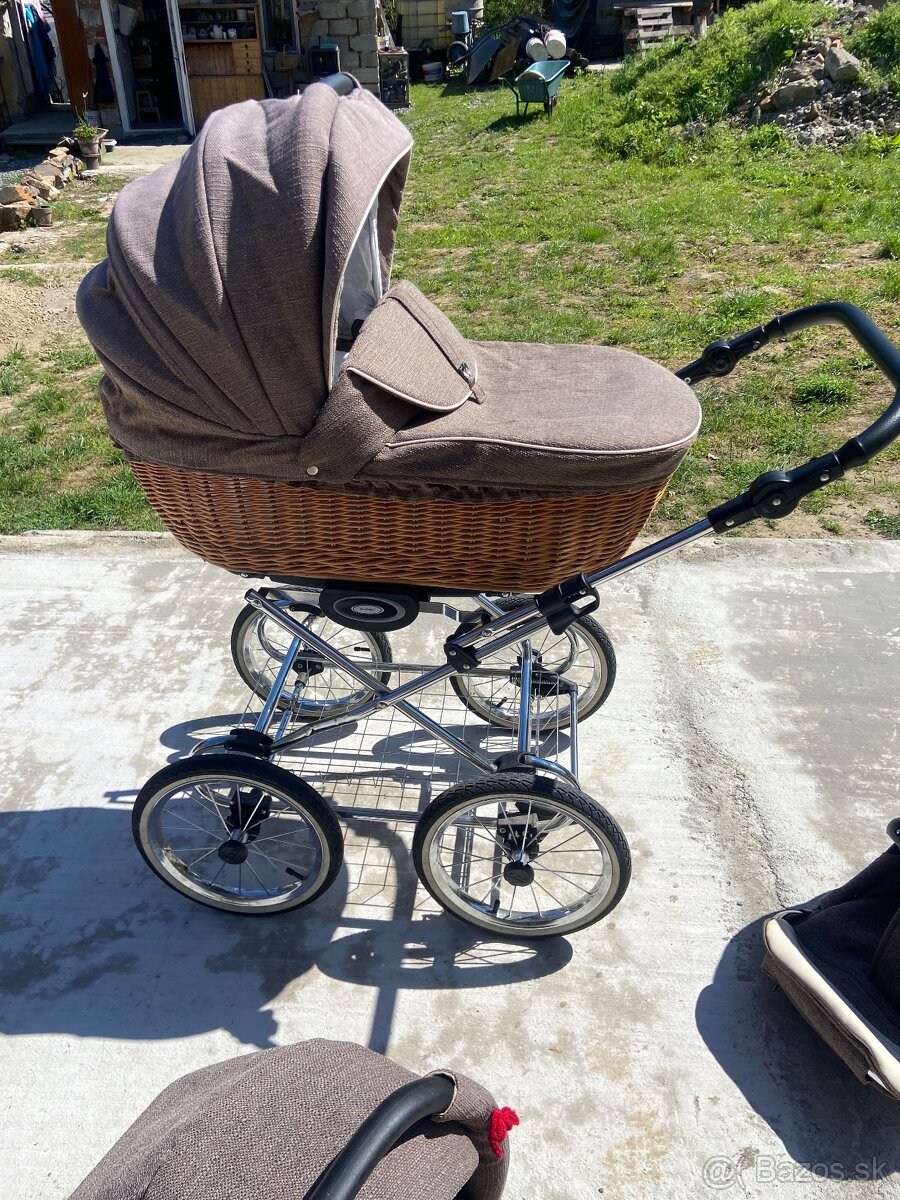 Kočík retro Lonex Ľan 3 kombinácia