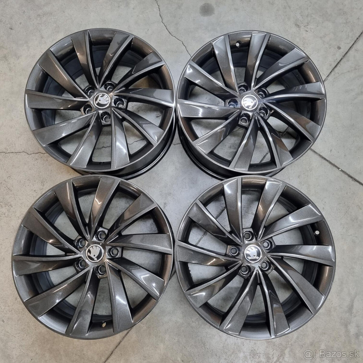 Hliníkové Škoda disky 5x112 R18 8J ET44