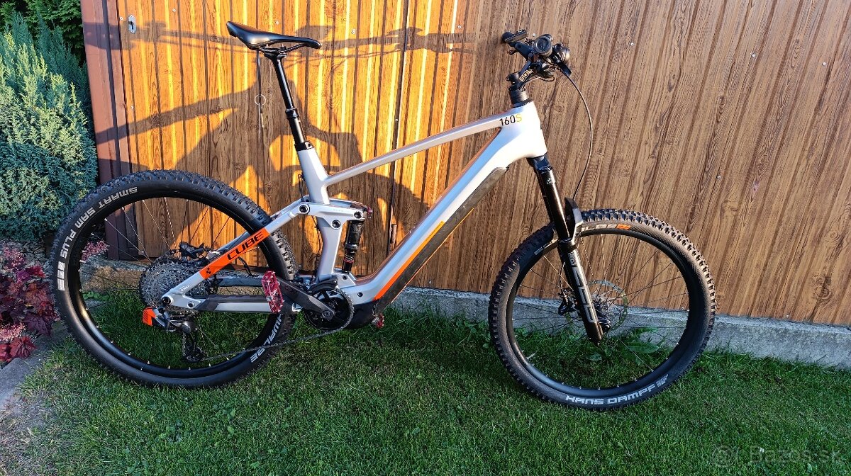Krbónový CUBE STEREO HYBRID 160 HPC SL 750Wh, XL