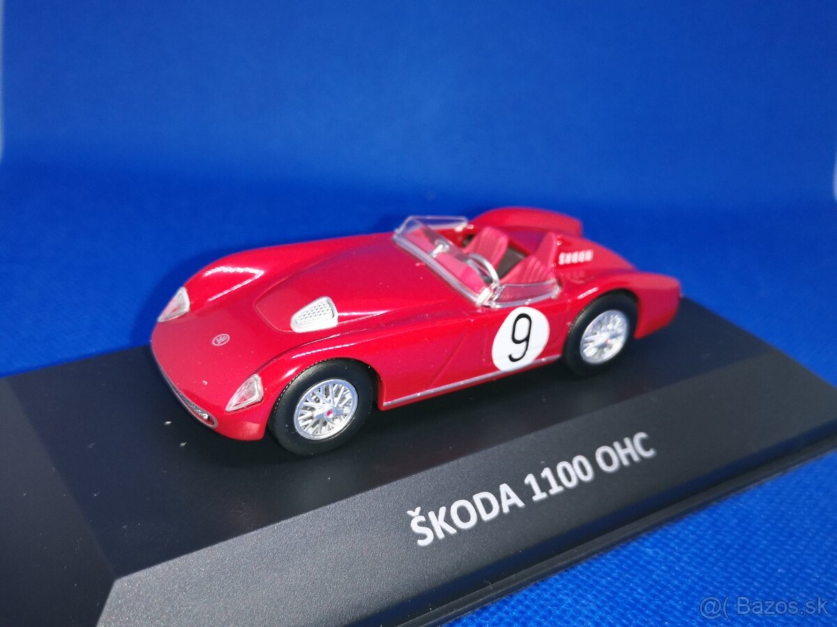 Predám kovový model Škoda 1100 OHC 1:43