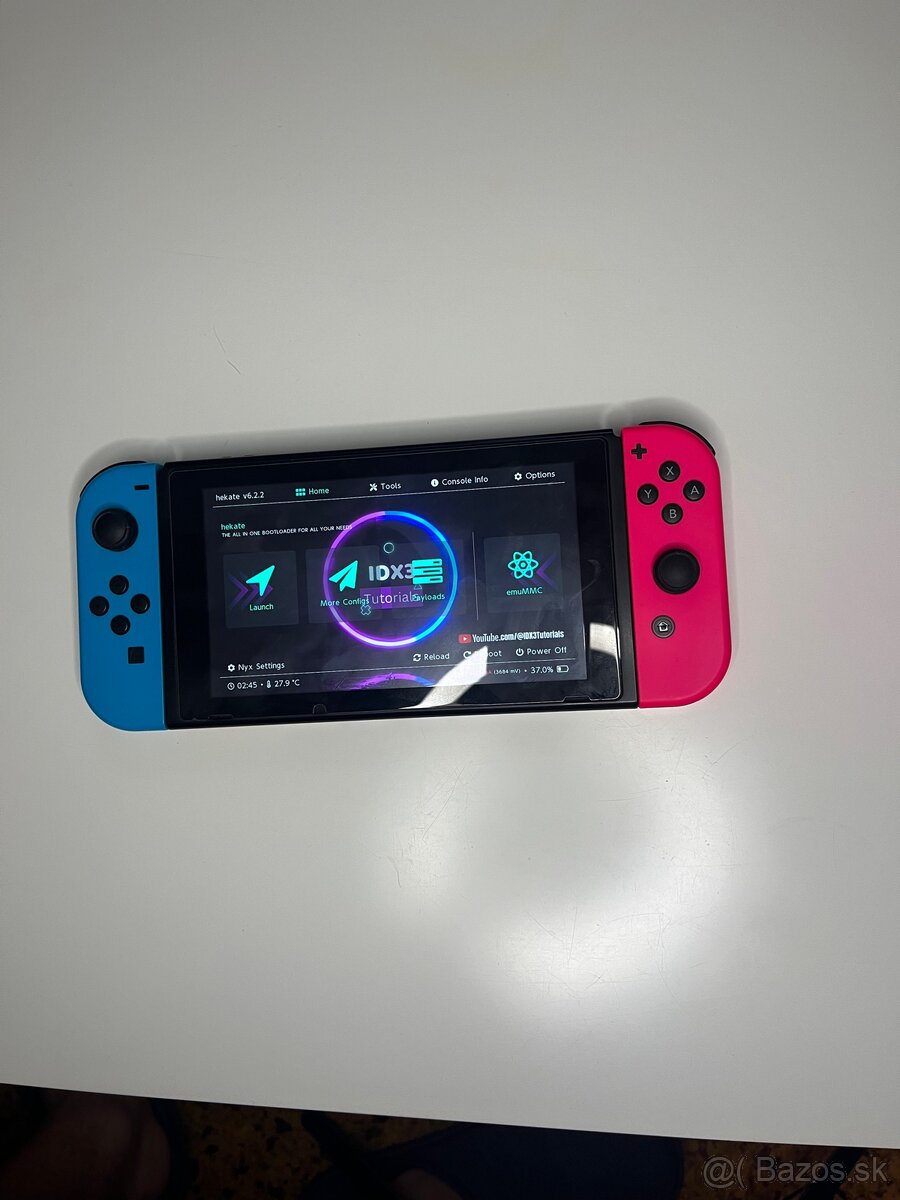 Jailbreak Nintendo switch + príslušenstvo
