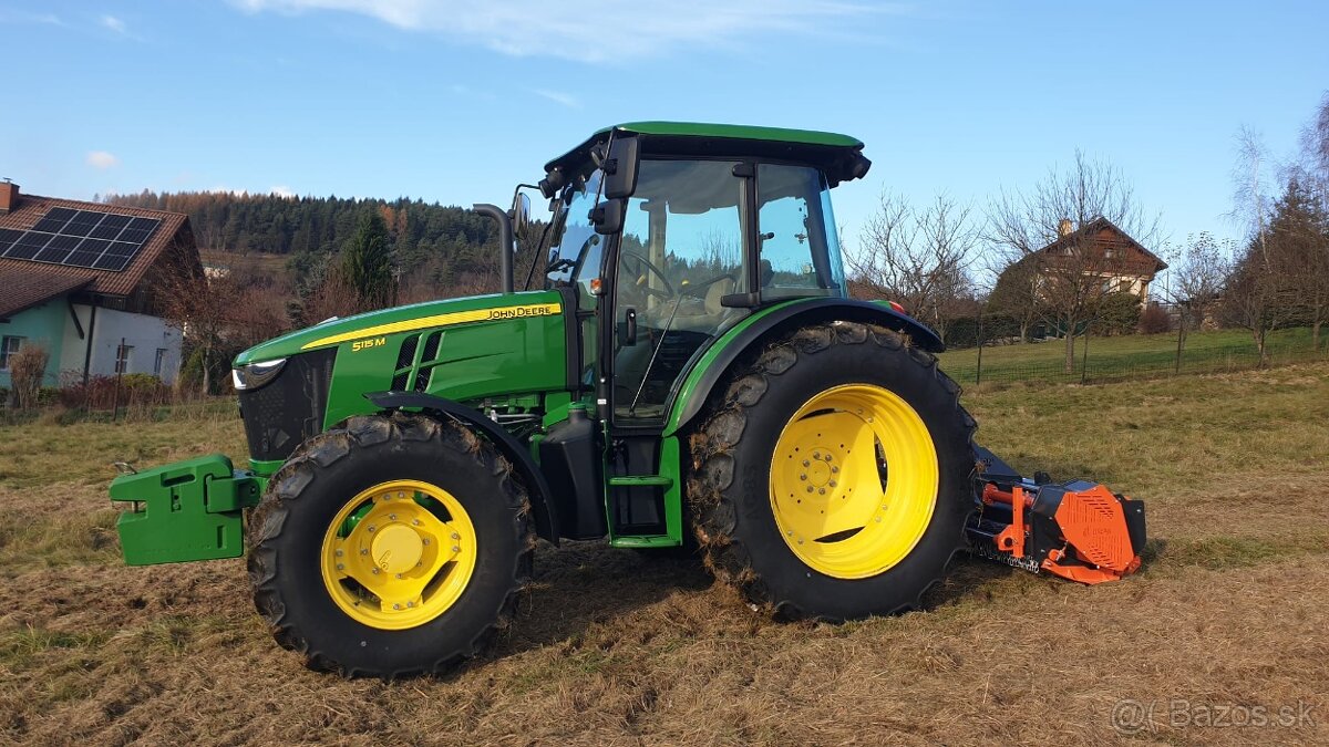 John deere 5115M+Orkan 220
