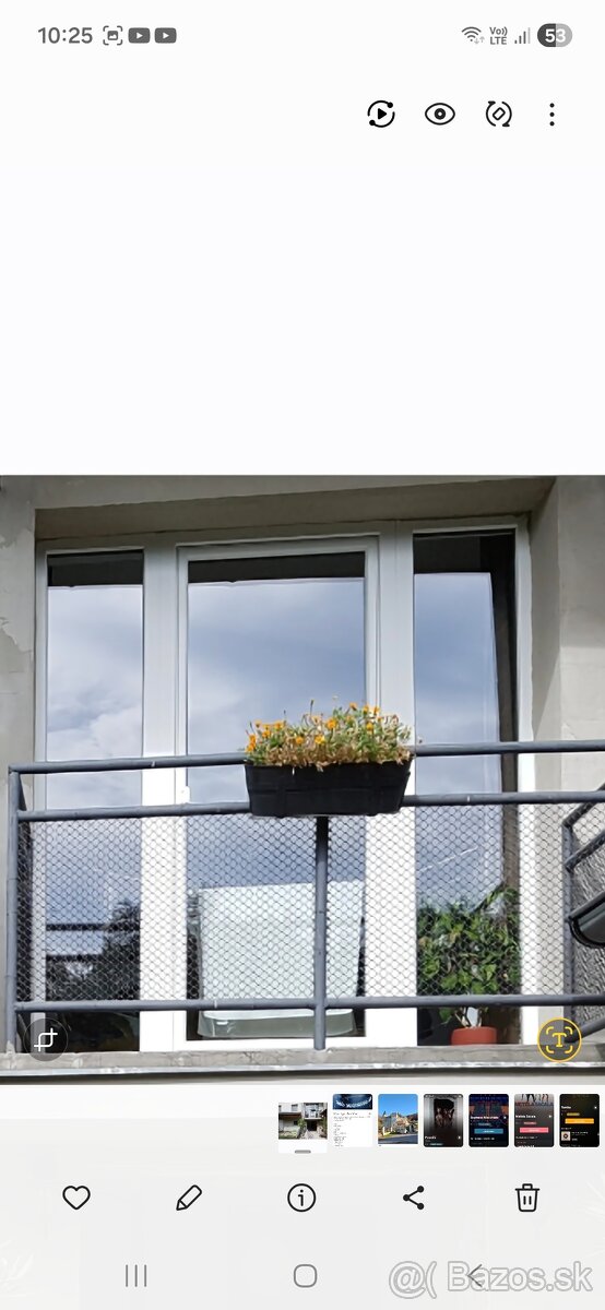 Biele plastove balkonove dvere okna