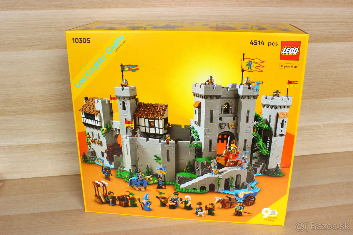 LEGO Creator Expert 10305 Hrad Lvího rytíře + 2 BONUSY