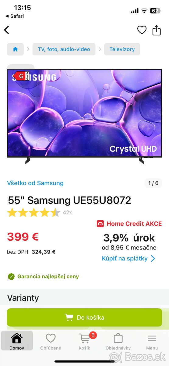 Predám tv Samsung a tablet