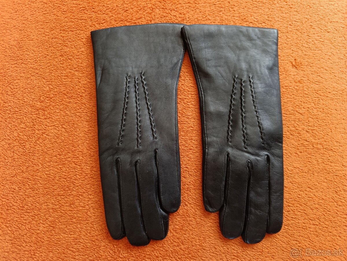 Dámske kožené rukavice