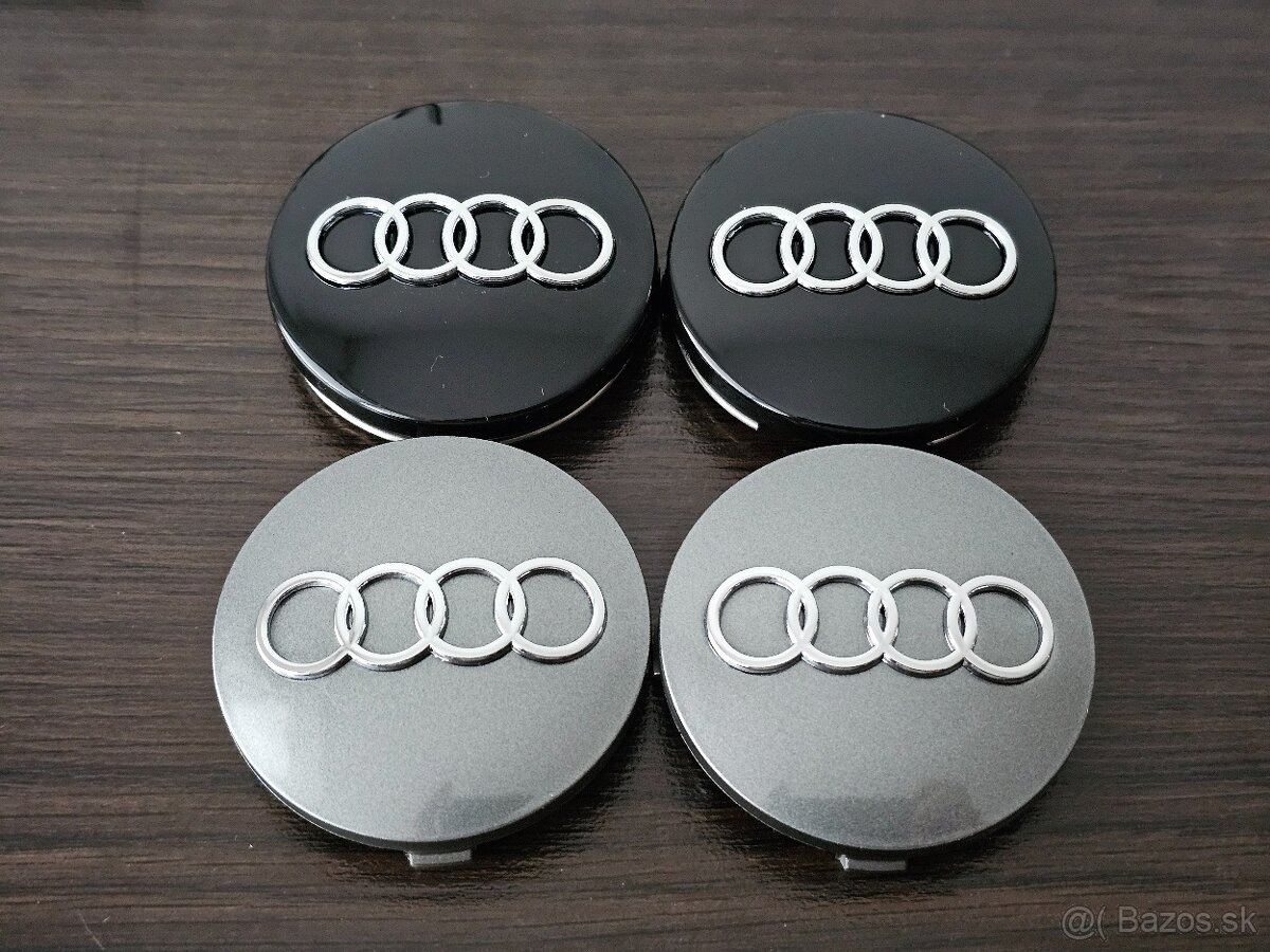Audi stredové krytky 60mm