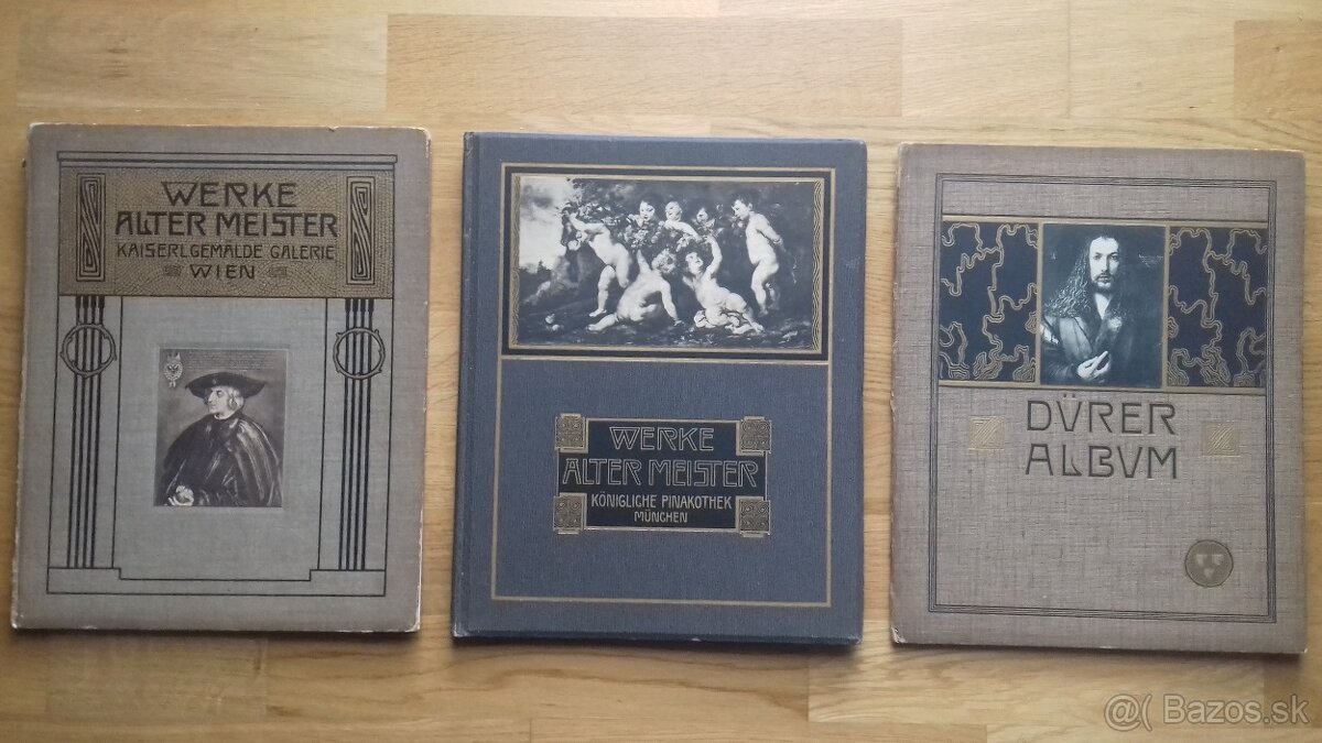 Predám knihy Maľby starých majstrov