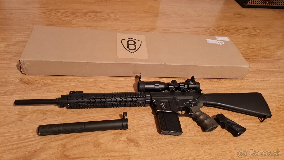 SR-25 od PJ (vyrobca A&K) + 3 zasobniky