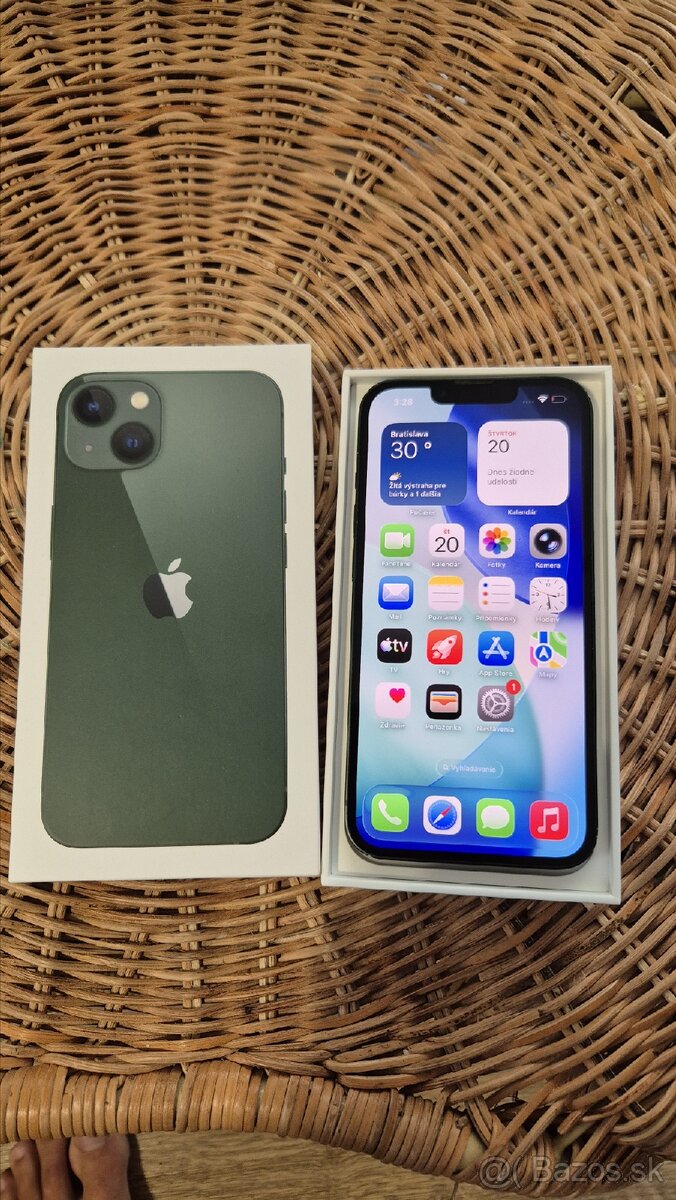 Apple Iphone 13 128gb zeleny