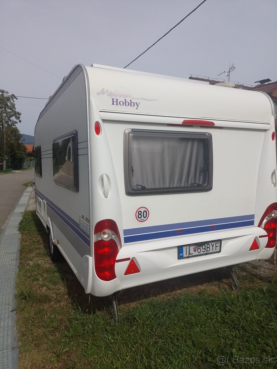 Predám karavan obytný príves Hobby 440 de Luxe