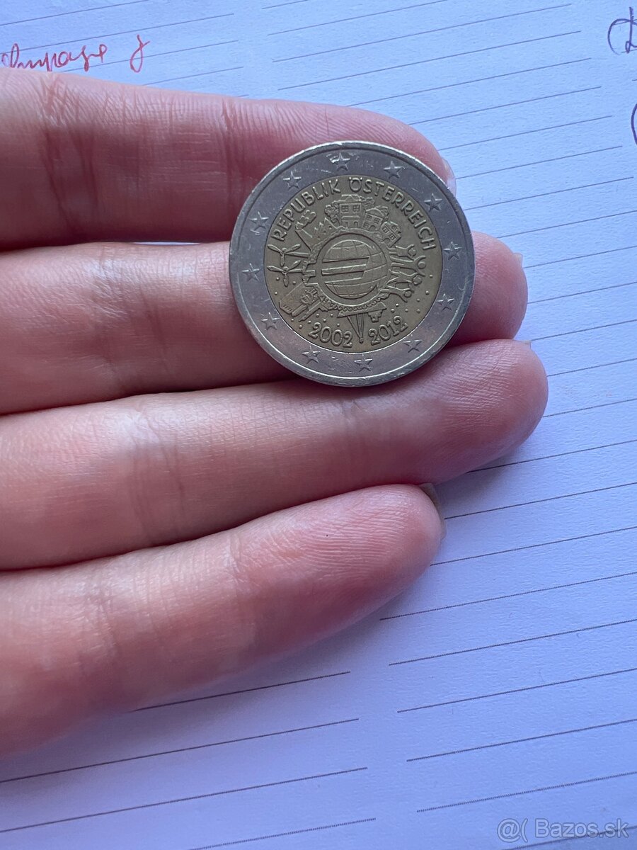 2 euro republick osterreich 2002-2012