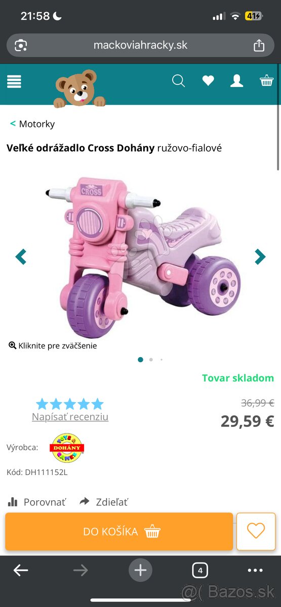 Predám odrážadlo