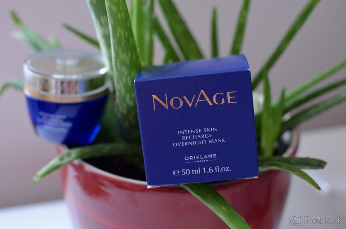Revitalizačná nočná pleťová maska NovAge