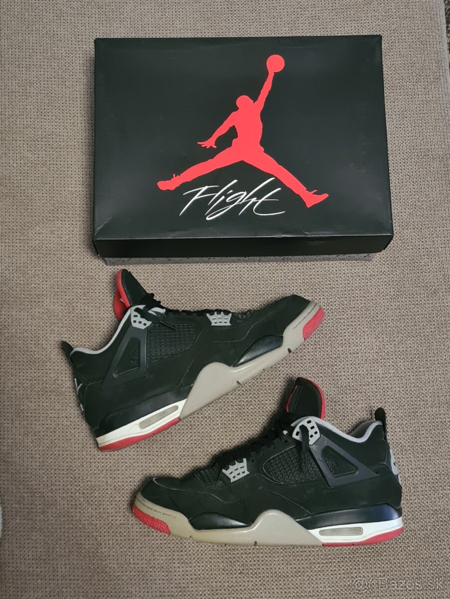 Nike Air Jordan 4 retro "Bred" 2019