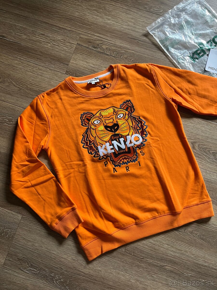 Oranžová mikina Kenzo L