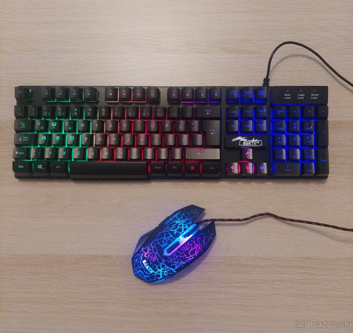 Set klávesnice + myš (nepoužité)