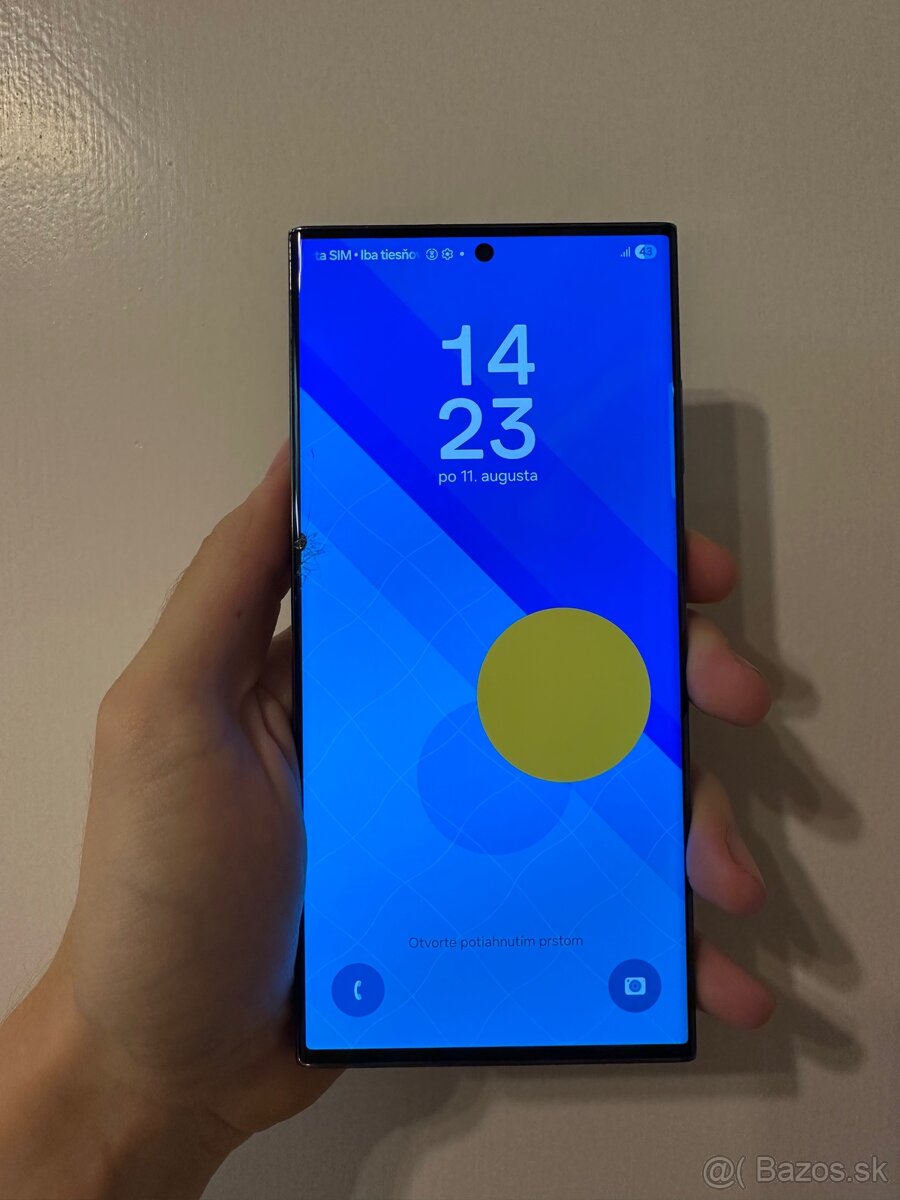 Samsung Galaxy S23 Ultra 8/256gb - Poškodený Displej