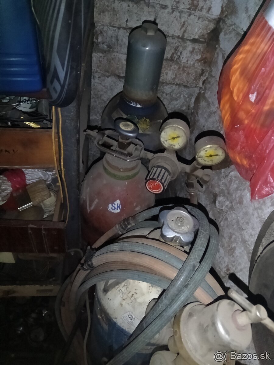 Autogen suprava sada kyslik acetylen flaša