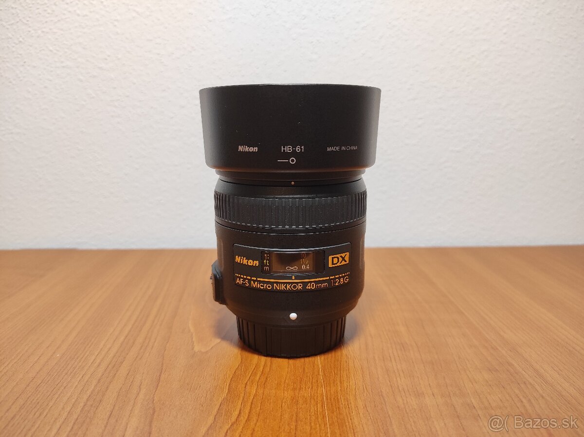 Nikon AF-S DX Micro Nikkor 40mm f/2.8G - TOP STAV