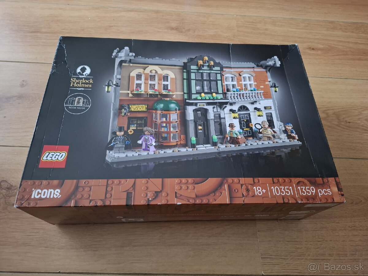 LEGO® Icons 10351 Knižná zarážka Sherlock Holmes