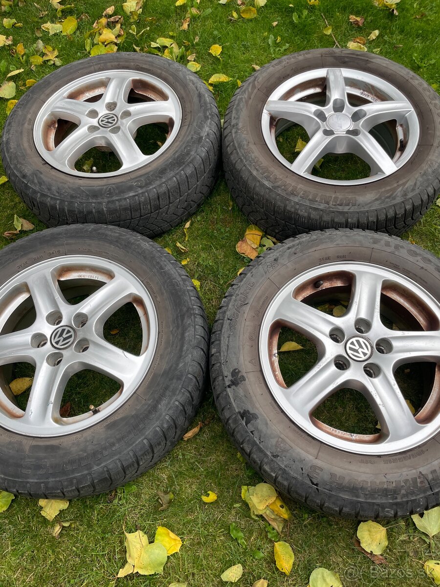 195/65 R15 zimne gumy s diskami