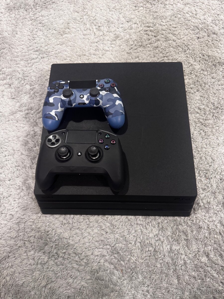 Ps 4 pro + 2 ovládače
