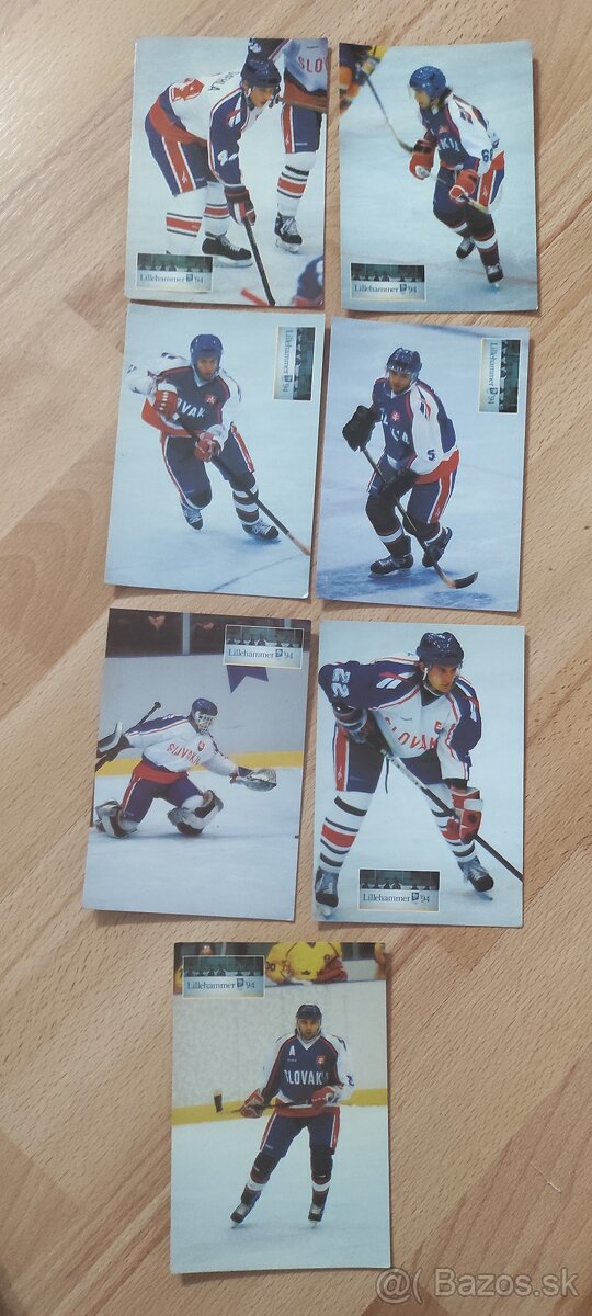 Hokejove pohladnice Lillehammer 1994