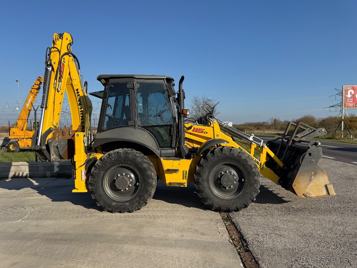 New holland B115 / 2024 joystic , traktor bager