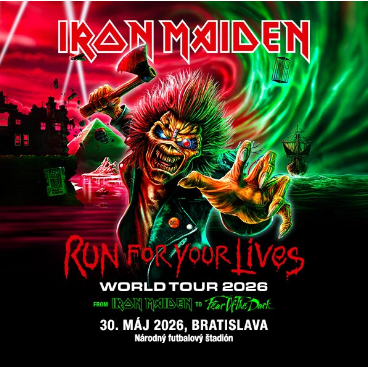 Iron Maiden vstupenka