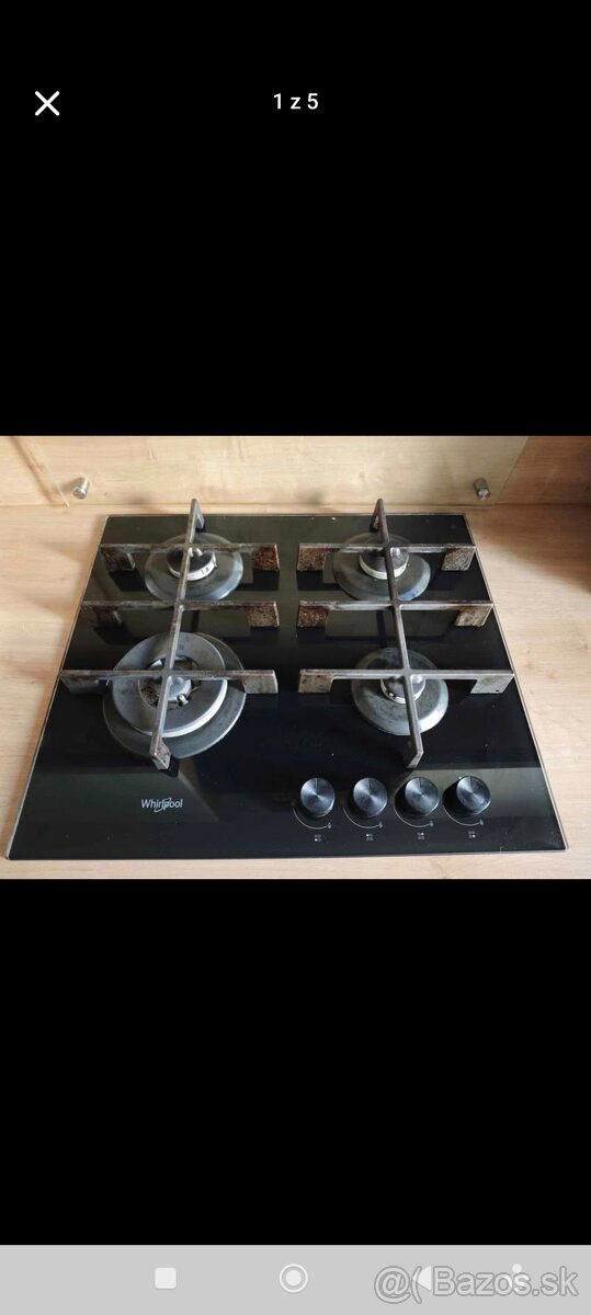 Plynová varná doska