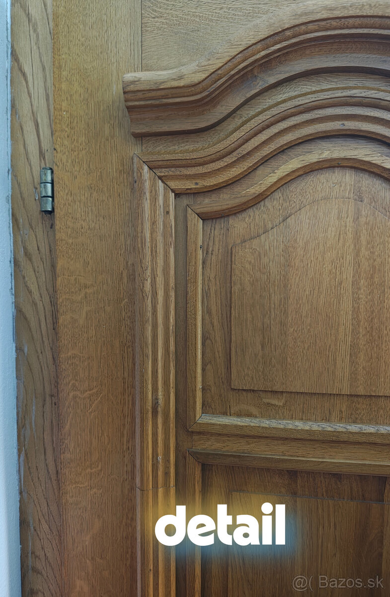 interirérové rustikálne dvere z masívu