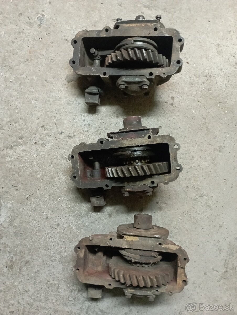 Prídavna prevodovka v3s, bočný vývod na  hydraul. čerpadlo