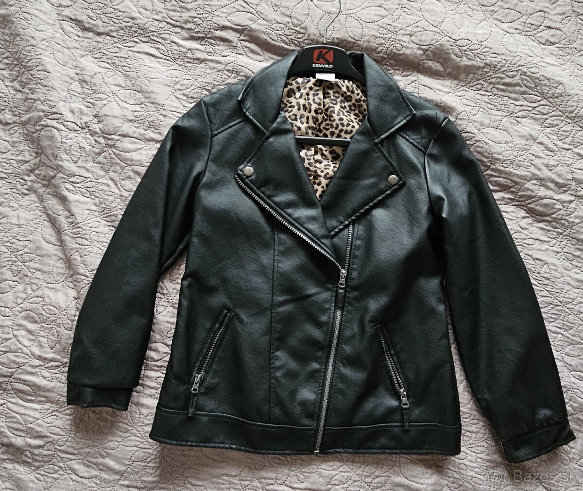 Koženková bundička