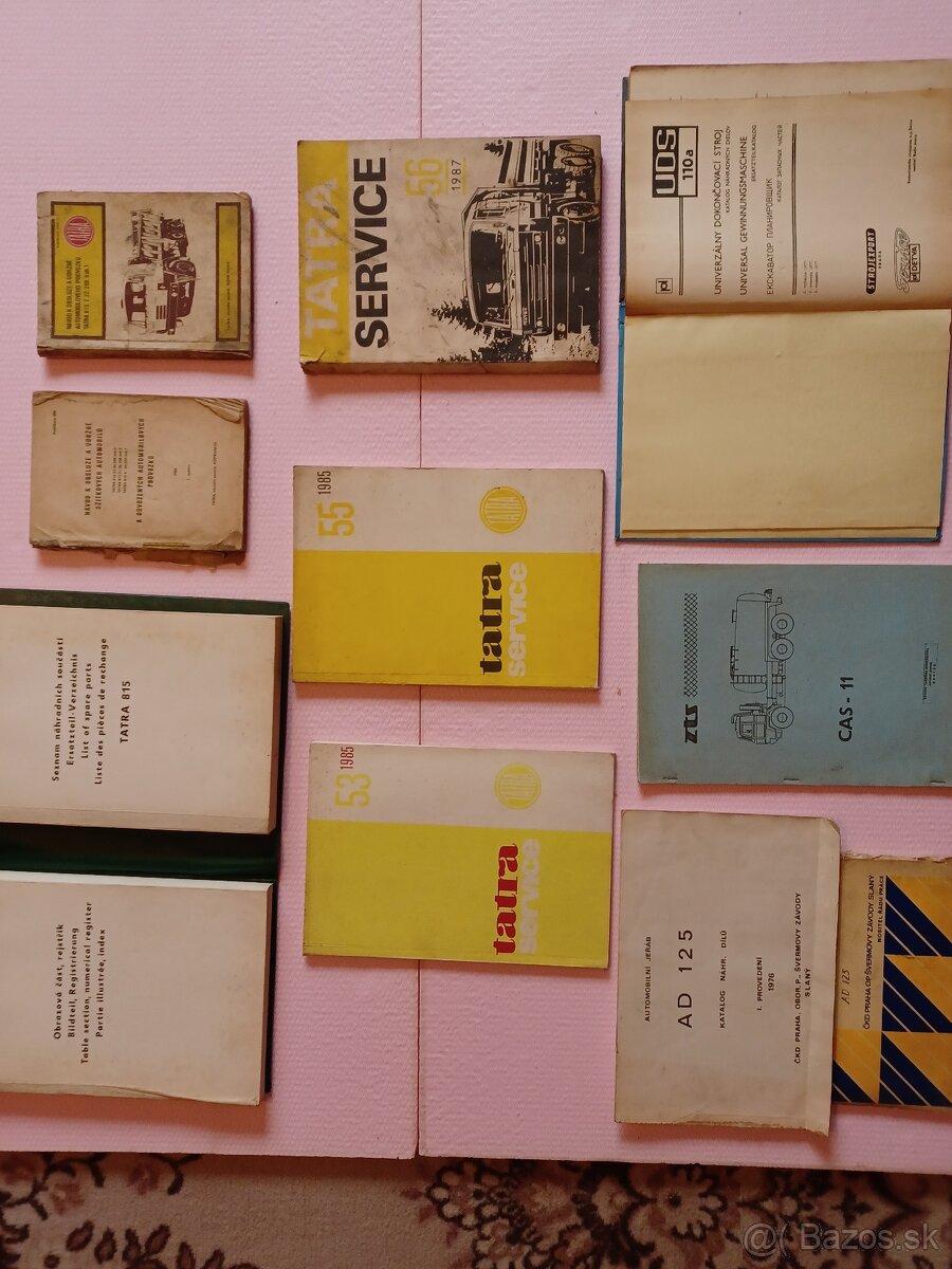 Katalog na Avia-Tatra -Liaz-Skoda