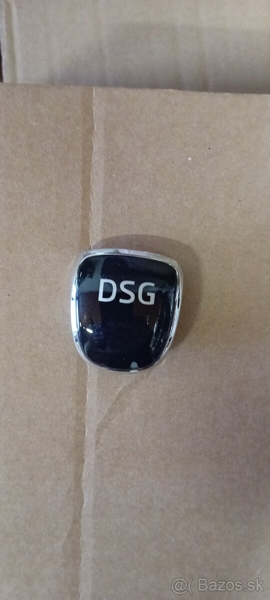 Plaketka Škoda DSG