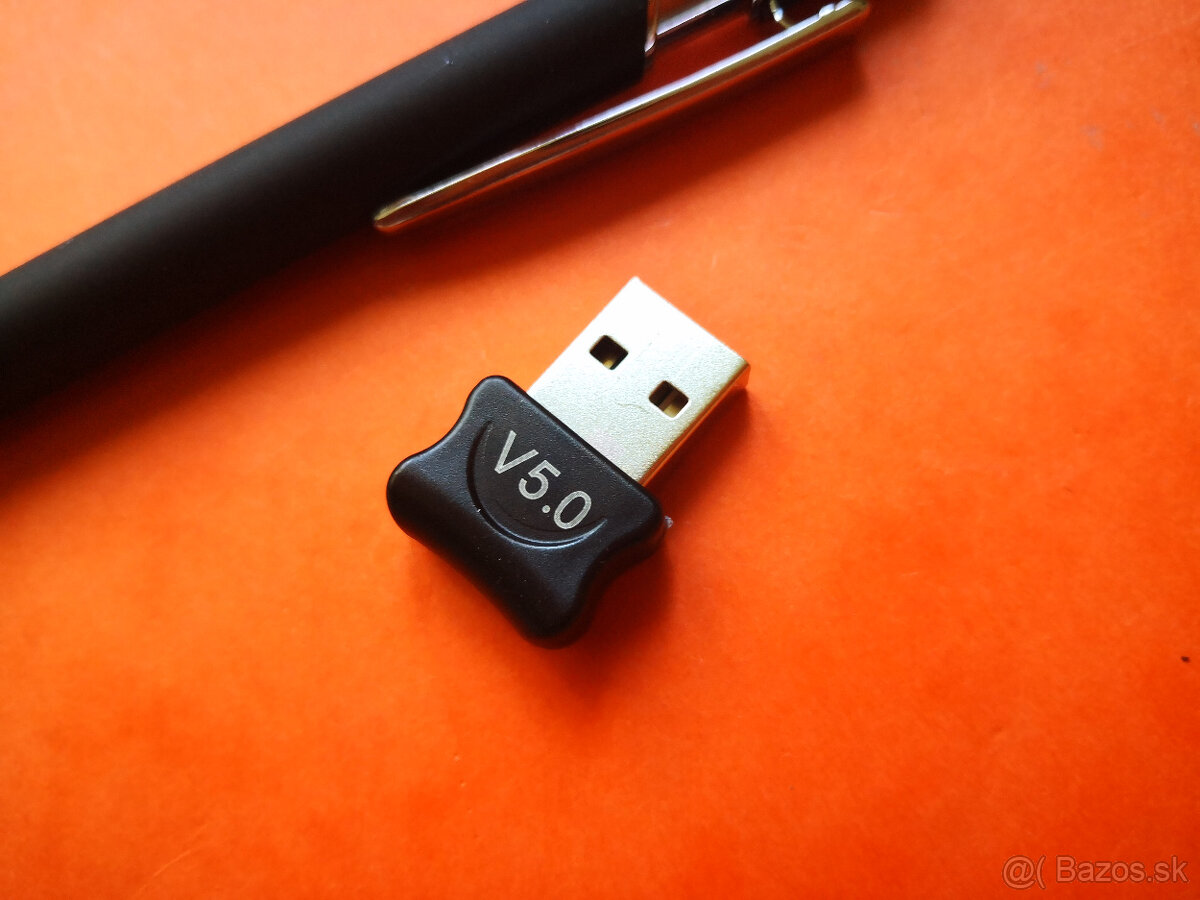 Predám USB Blutooth adaptér v 5.0 pre PC, notebook Win7,8,10
