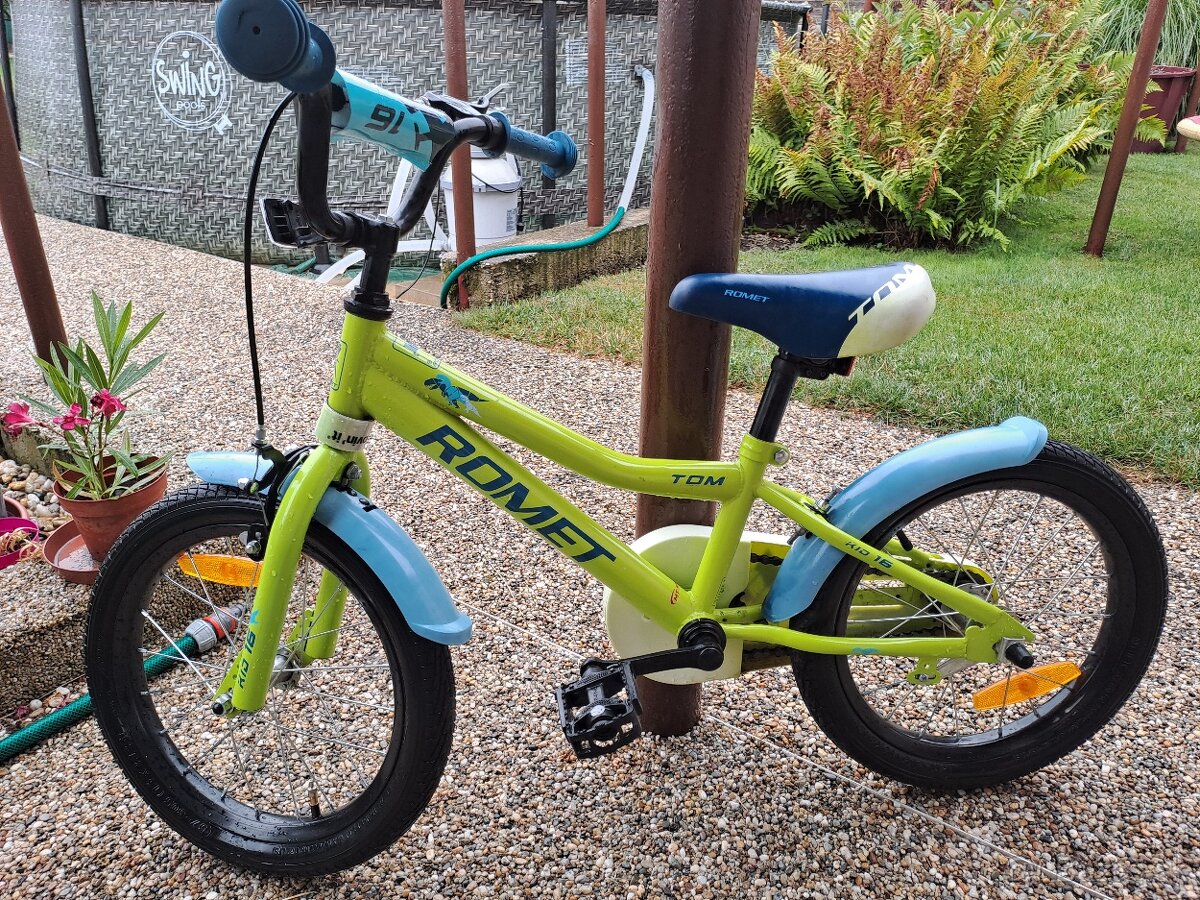 Detský bicykel 16" Romet Tom