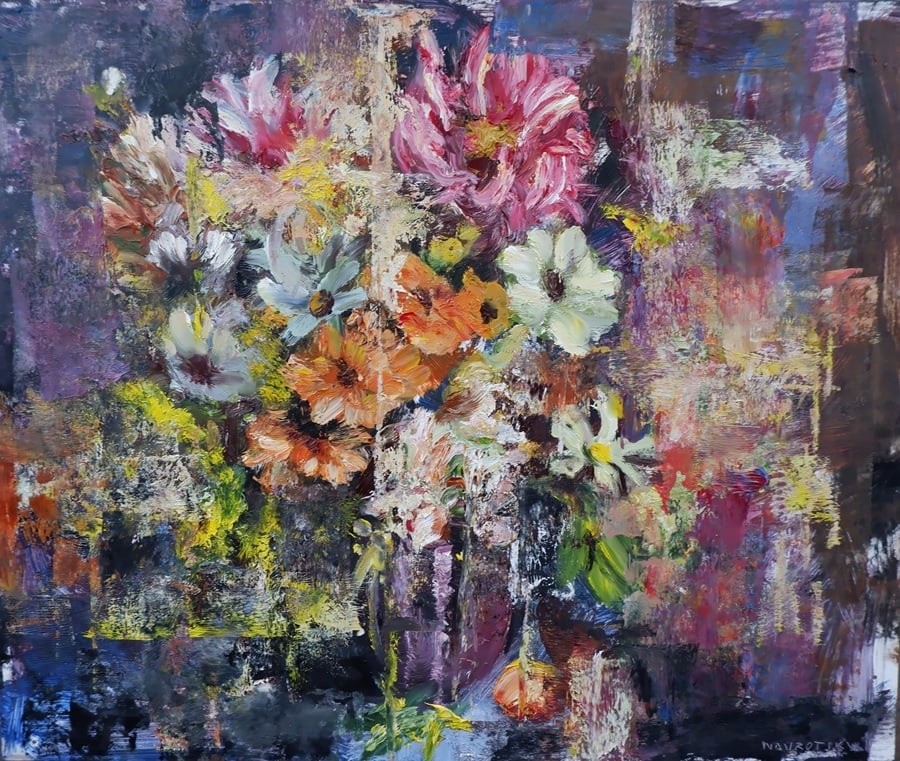 Obraz Igor Navrotskyi-Zátišie 60x50cm