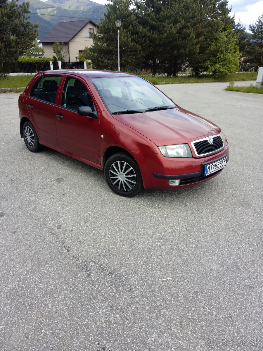 Fabia 1.2 htp,klíma funkčná,bez hrdze
