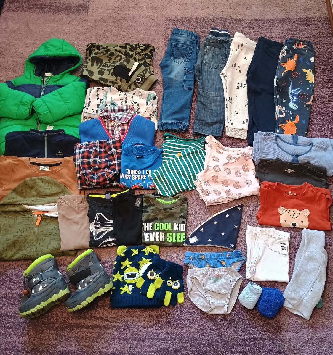 Balík pre chlapčeka veľkosť 98 jeseň/zima