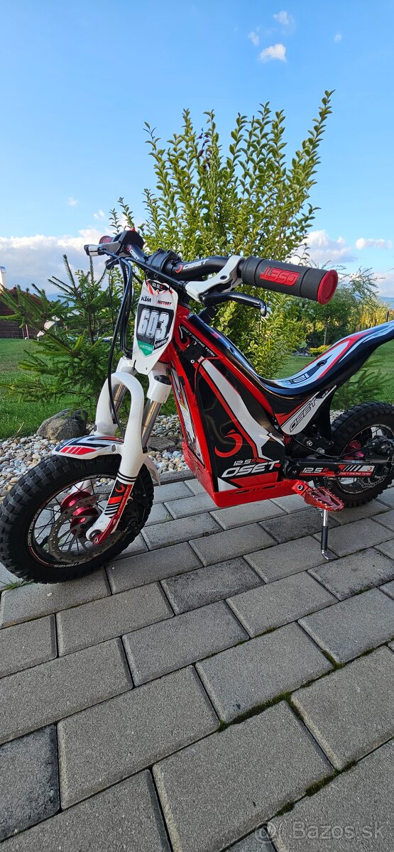 Elektrická motorka OSET 12,5 R