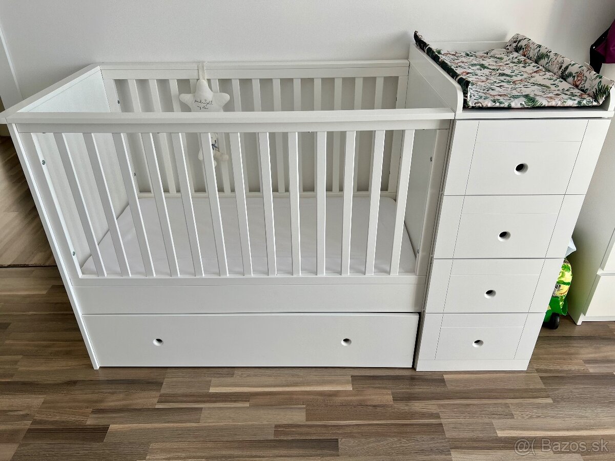 Detská kombinovana postielka