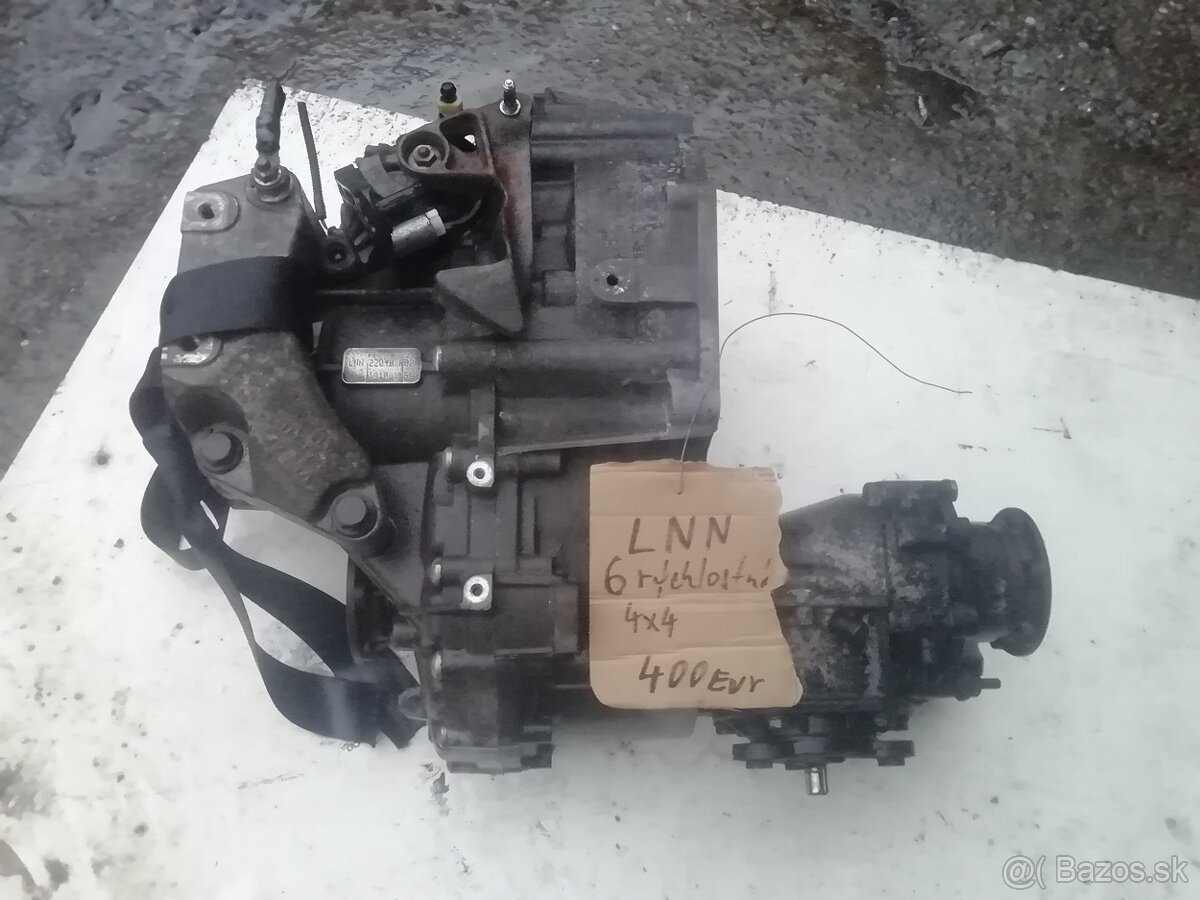 Prevodovka 4 krát 4 volkswagen group 6 stupnova