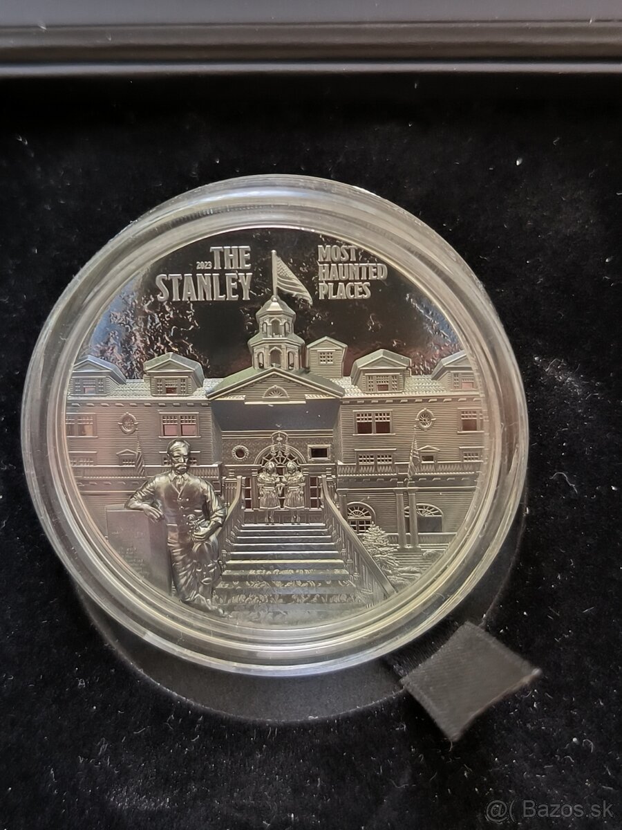 10 Dollar  Black PROOF - Striebro 999/1000